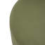 Repose-pieds rond en velours, vert olive-1315631519