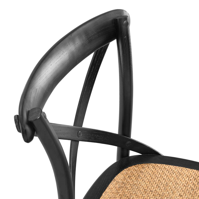 Modway Gear Stool, Black, Bar Stool (30" Seat Height)