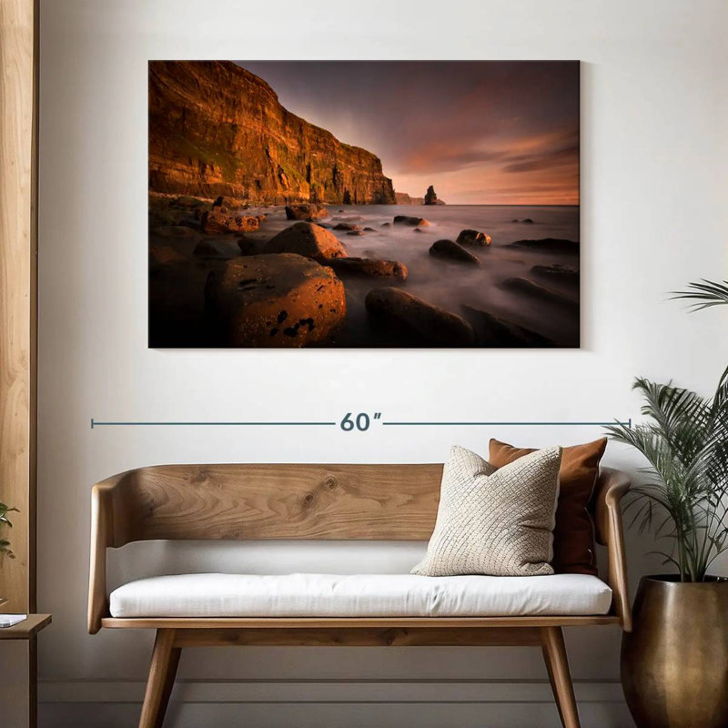 Nicci Misty Moher Cliffs, 32" H x 48" W