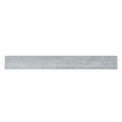 Linden 3 in. x 24 in. Matte Porcelain Bullnose Tile Trim