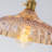 10" Vintage 1-Light Lily-Shaded Glass Pendant Light