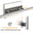 Deleyza LED CHROME Crystal Vanity Light-1601343212