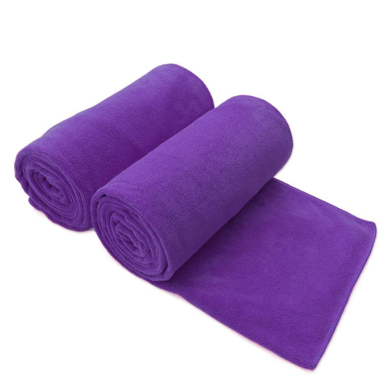 Ensemble de serviettes 2 pièces Galligan, Mauve
