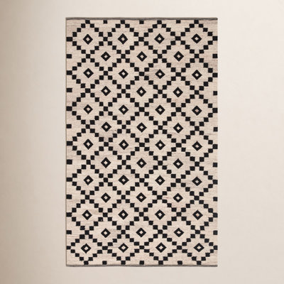 Byrne Wool Geometric Indoor Rug
