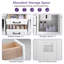 Base de meuble-lavabo double 72 po Mirren
