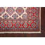 Tapis oriental géométrique Kazak noué à la main 4 x 6