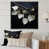 Black Floater Framed
