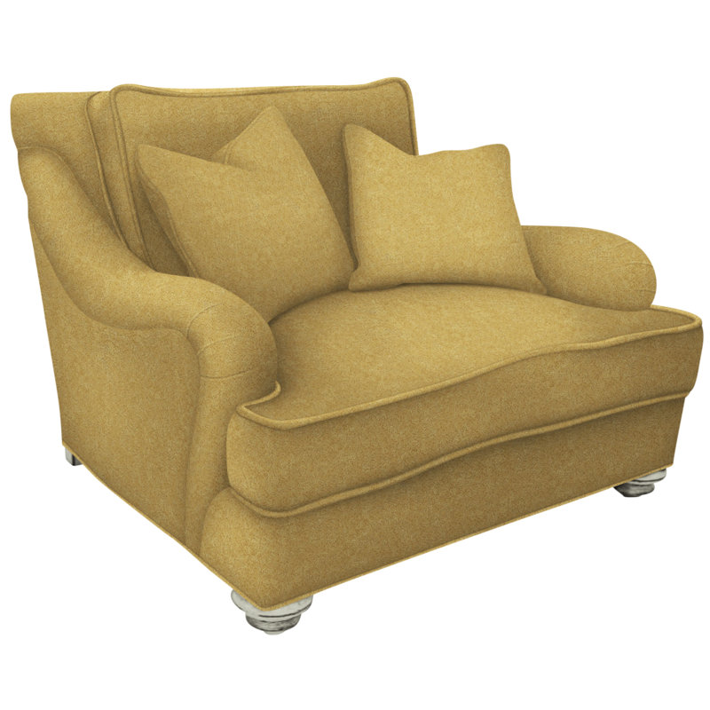 Armchair, Pewter, Como Emerald