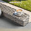 4 - Person Rattan Outdoor Seating Group With Cushions And Fire Pit Table-443374752