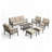 7-Piece All-Weather Conversation Sofa Set
