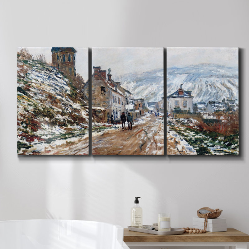 " Before the Storm " 3 Piece Art Print, 36" H x 72" W x 2" D