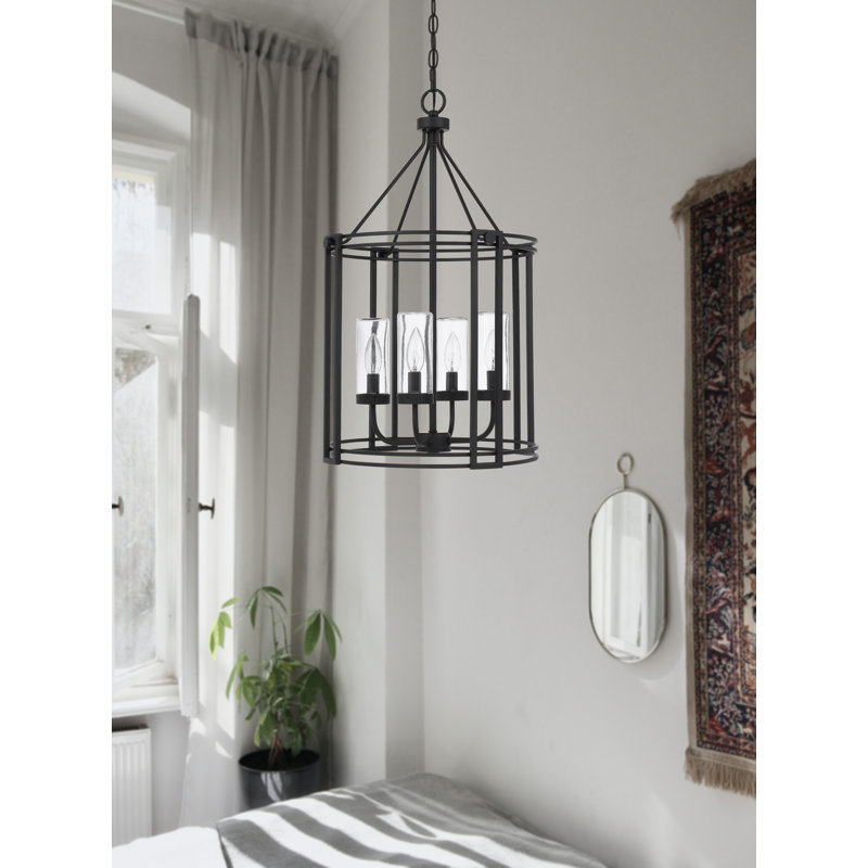Lustre cylindrique 4 lumières