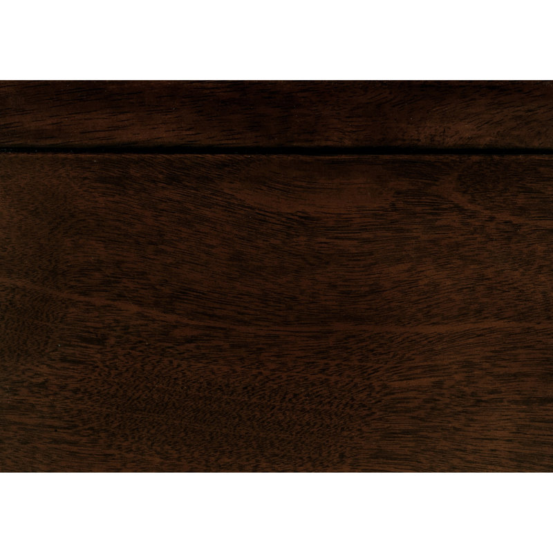 Grand lit classique en cerisier foncé pour chambre à coucher - Le style requiert un sommier / sommier en bois avec finition