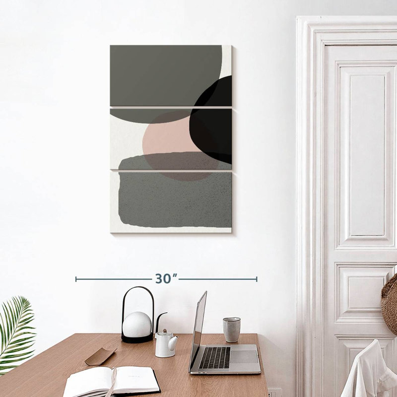 Cercles minimalistes Avery VI, H 32 po x l 20 po