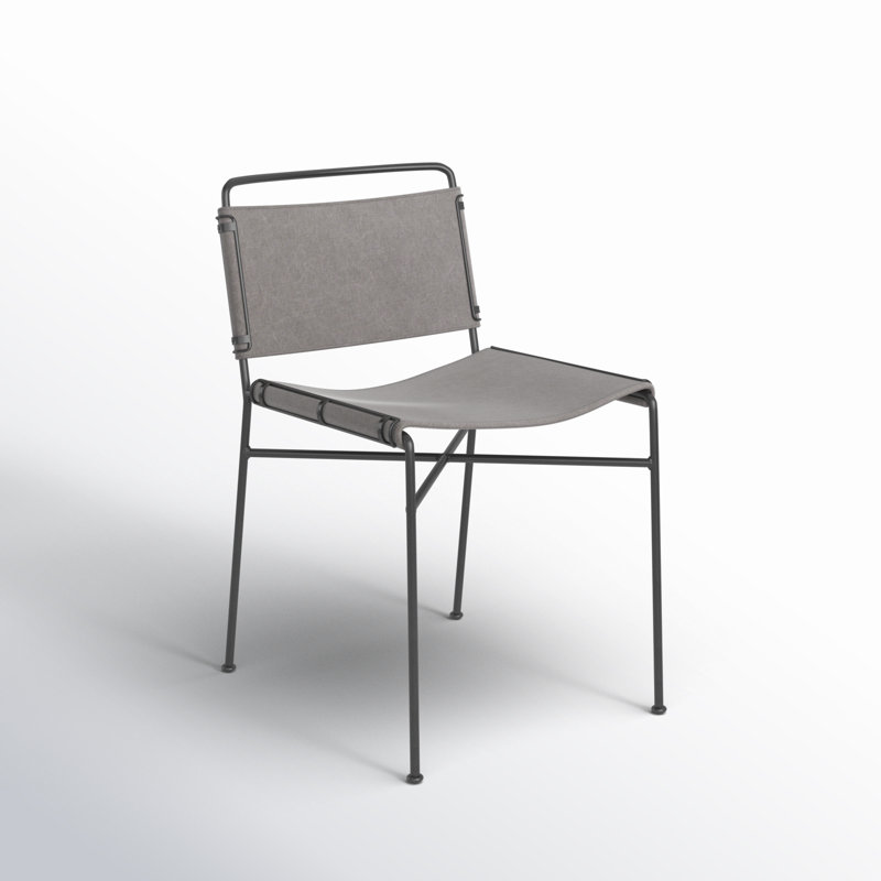 Loralee Upholstered Dining Chair, Black
