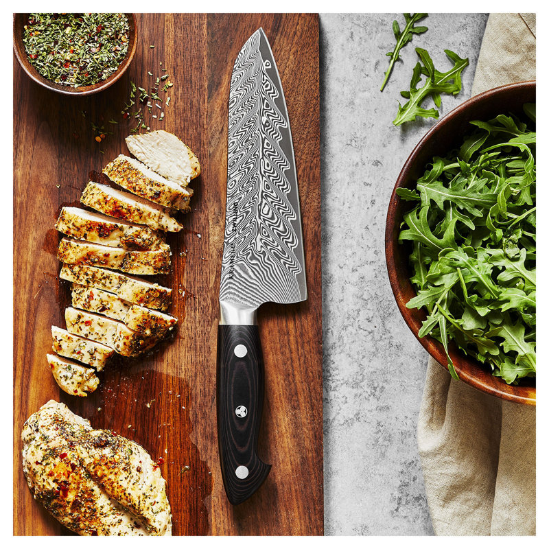 Kramer by Zwilling EUROLINE Damascus Collection 7-inch Santoku Knife