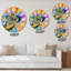 Fractale portail magique II - horloge murale moderne-59914327