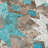 Machine Washable Indoor/Outdoor Xhevrie Teal Rug-1060177610