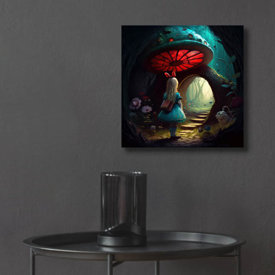 «Alice Back Pack» par The Golden Valley, art mural en verre acrylique