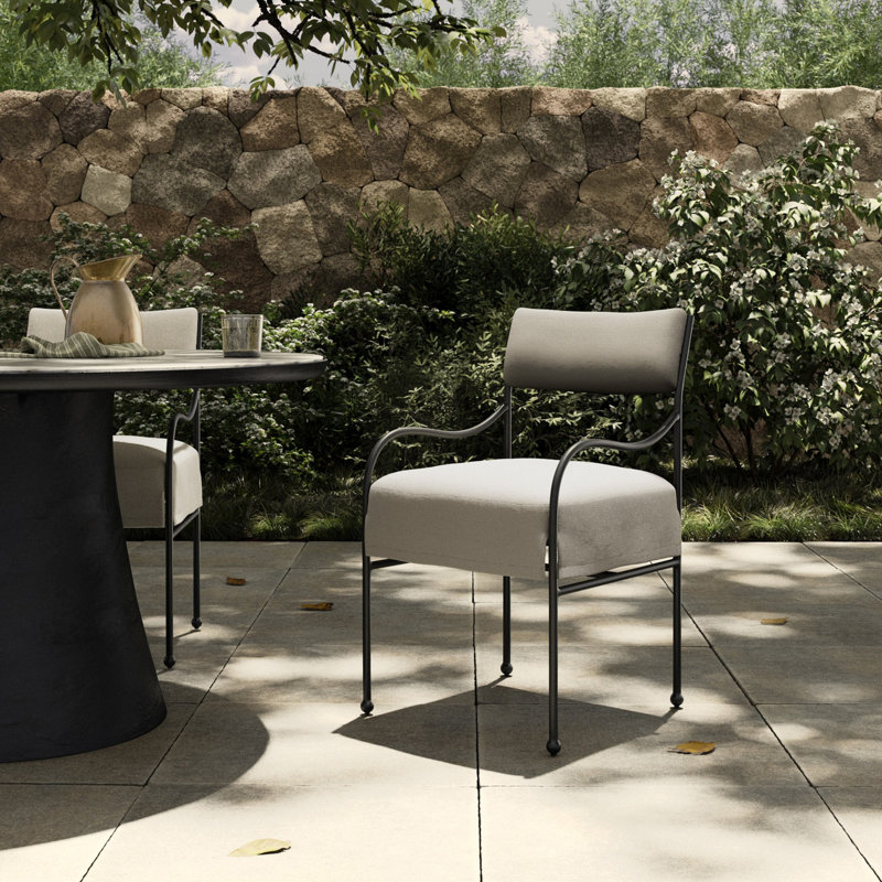 Nevin Outdoor Dining Armchair