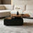 Mid-century style rotatable storage coffee table