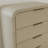 Croskey Contemporary 5-Drawer Wood Chest, Light Gray
