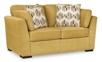 Kaytlyne Loveseat, Yellow