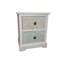 Glazer 42cm W Solid Wood Bedside Table