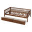 Lit de jour simple en bois avec deux tiroirs-1443727979