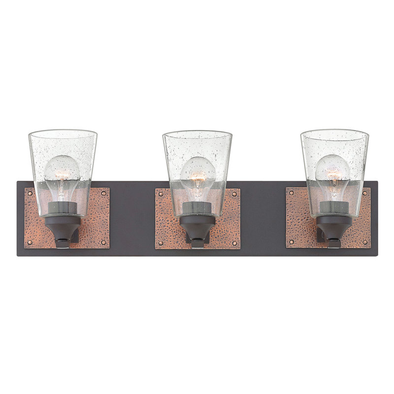 Jackson 3-Light Vanity Light, Buckeye Bronze