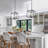 Alan-James 3 - Light Lantern Geometric Chandelier
