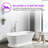 59" x 30" Freestanding Soaking Acrylic Bathtub-83853810