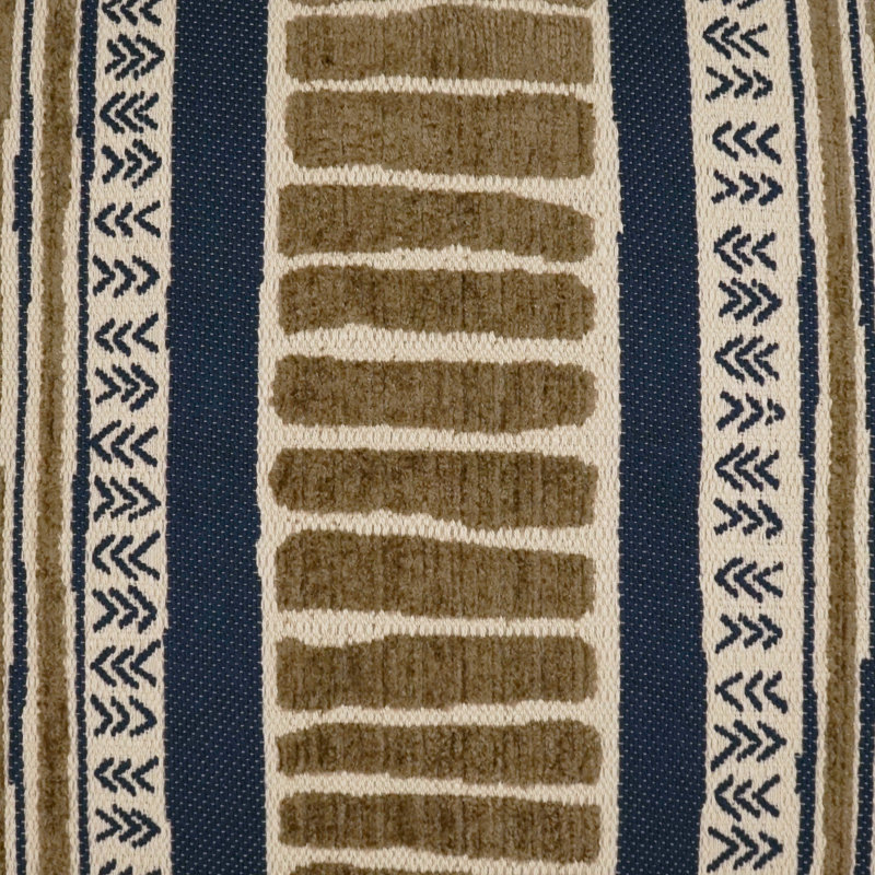 Cholula Pillow Cover & Insert, Indigo, Square 24"