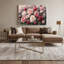 Art mural sur toile beige pivoines botaniques-1465103201
