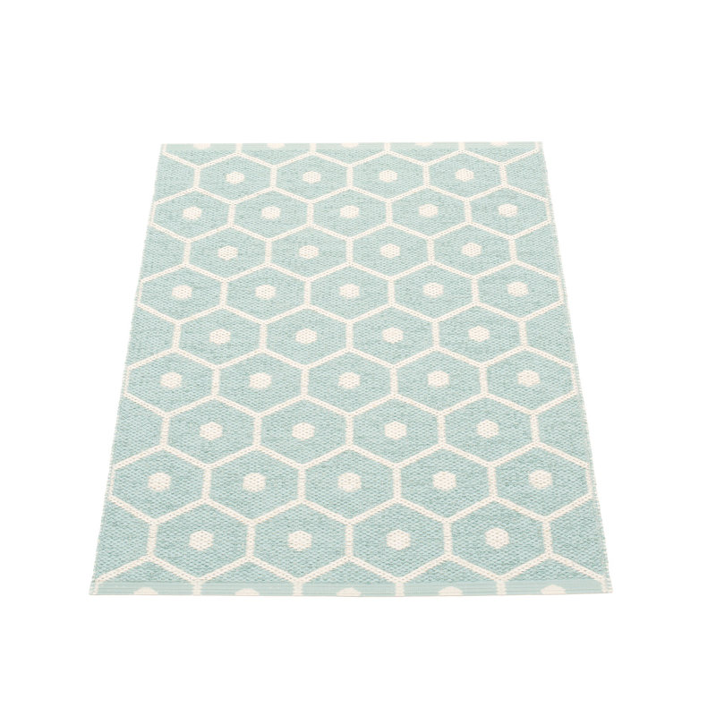 Rug HONEY Pale Turquoise 2.25 x 2 ft, Rectangle 2'4" x 3'3"