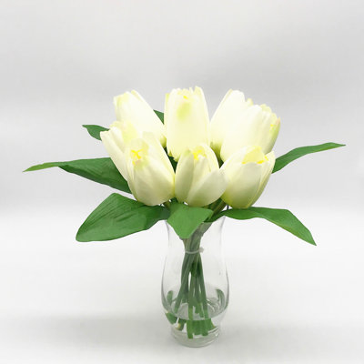 Centre de table tulipes dans un vase