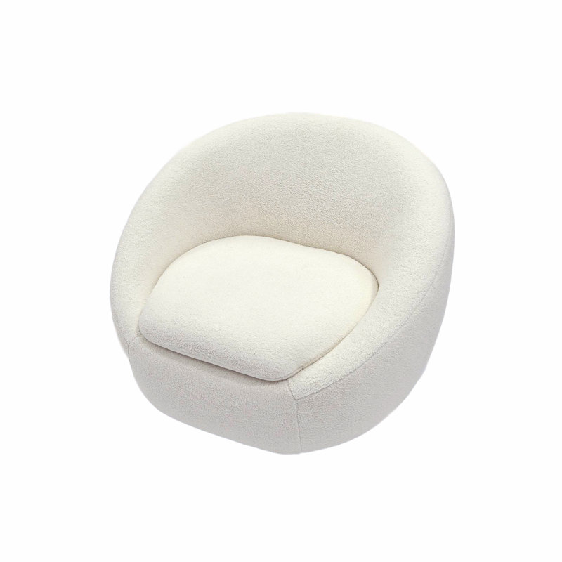 Maurio Upholstered Swivel Accent Chair