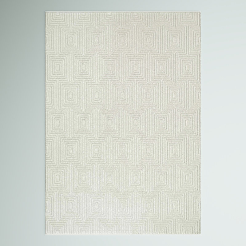 Batley Geometric Area Rug, Rectangle 160 x 230cm