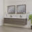 Arjina 84'' Double Bathroom Vanity with Solid Surface Top-1780913294