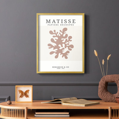 Matisse, reproduction encadrée - bois massif