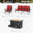 Tapasi Outdoor Patio Conversation Furniture Set-1621326948
