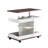Adjustable End Table with Wheels-1115749081