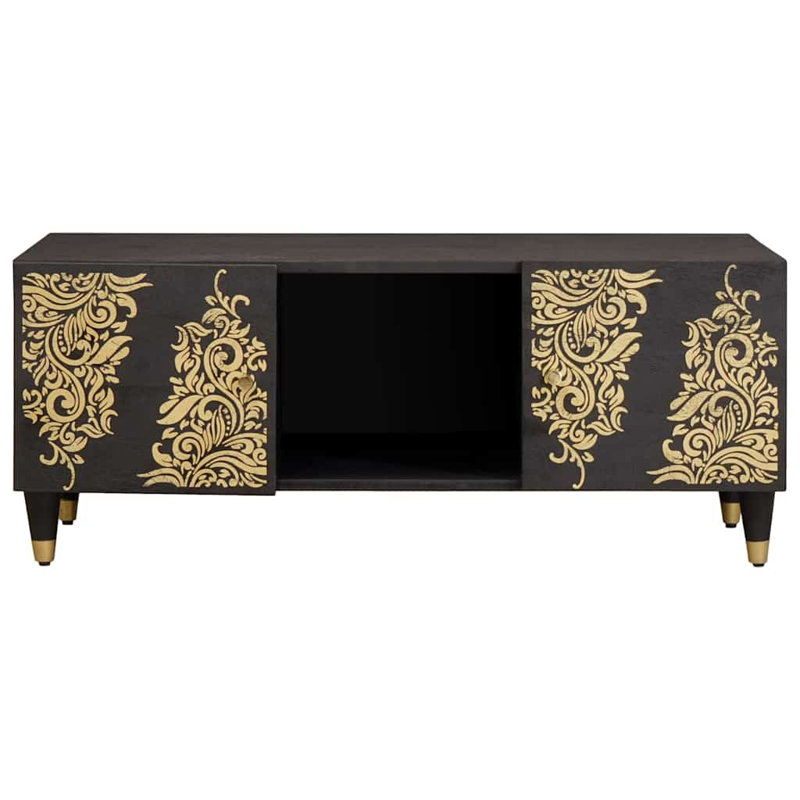 Solid Wood Coffee Table with Storage