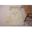 Chic tapis turc antique d'Anatolie idéal pour accentuer le plancher de la chambre à coucher et la décoration intérieure