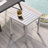 Herv Square Aluminum Outdoor Side Table-1542500677