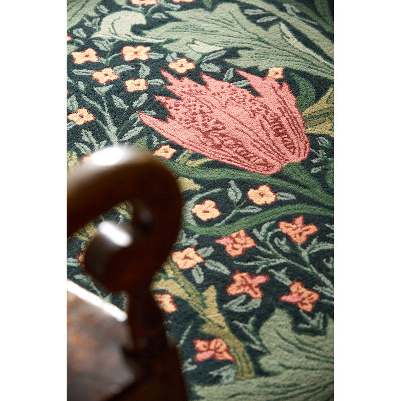 MORHUN Lent, Indigo;Madder, Rectangle 5'7 x 7'10