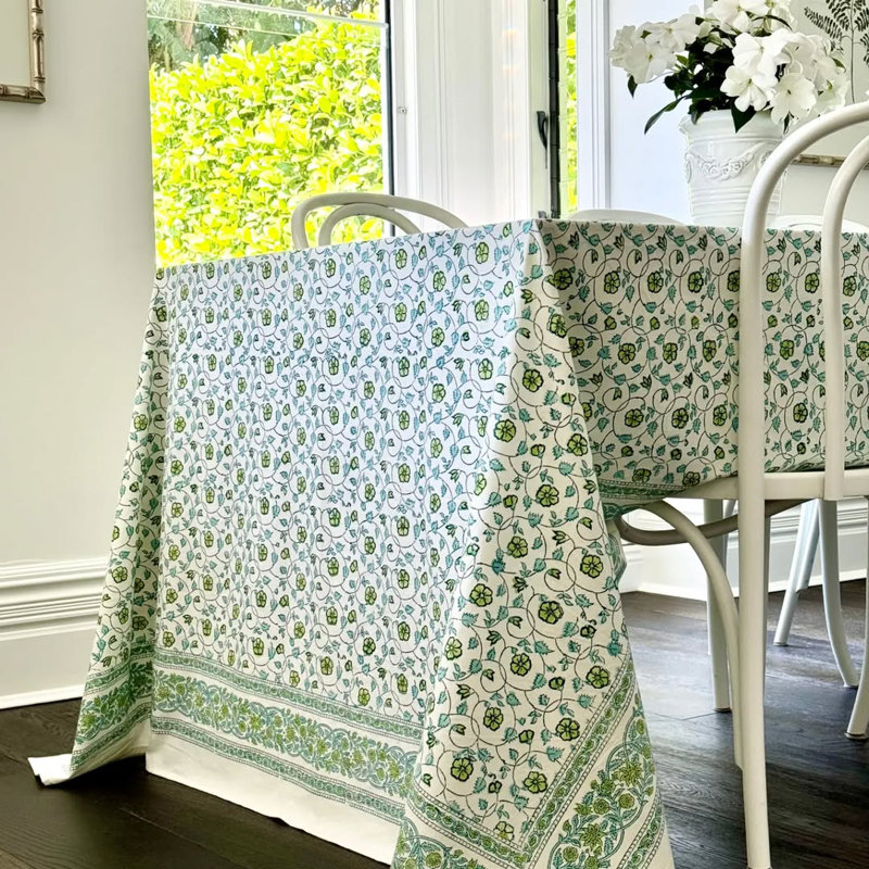 Sea Breeze Rectangular Tablecloth, 70" D x 108" L