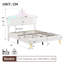 PU Leather Upholstered Bed With LED Adjustable Headboard-1624586742-1644050913