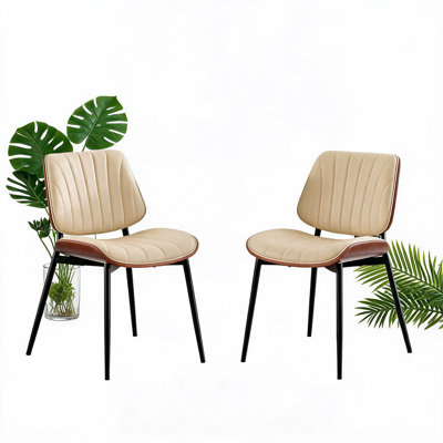 Faux Leather Accent