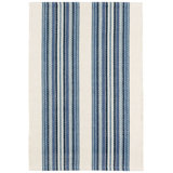 Road Runner Blue Handwoven Indoor/Outdoor Rug
